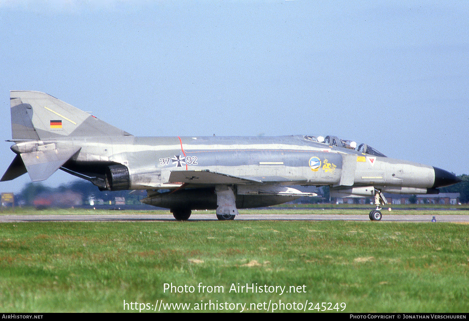 Aircraft Photo of 3792 | McDonnell Douglas F-4F Phantom II | Germany - Air Force | AirHistory.net #245249