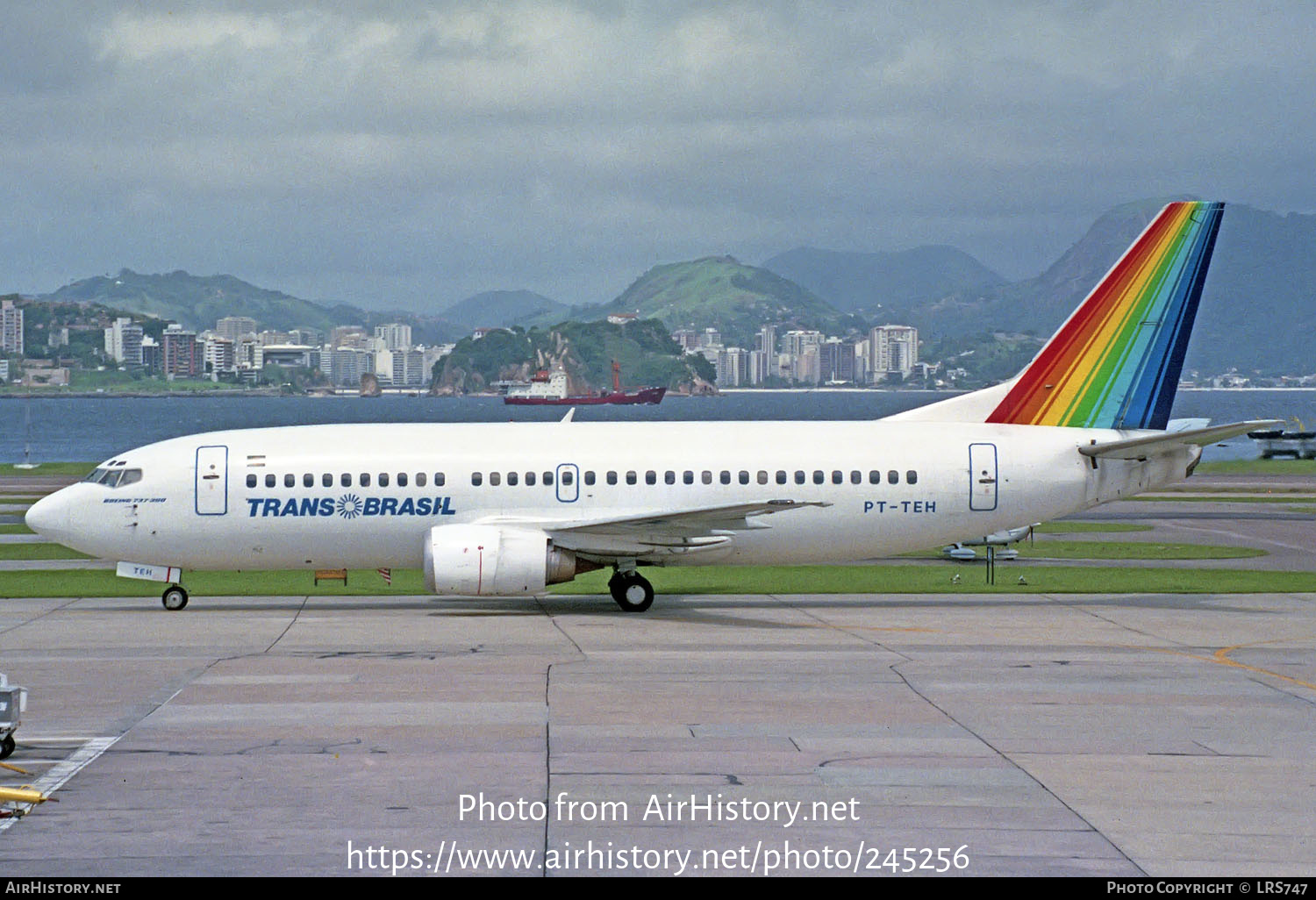 Aircraft Photo of PT-TEH | Boeing 737-3Q4 | TransBrasil | AirHistory.net #245256