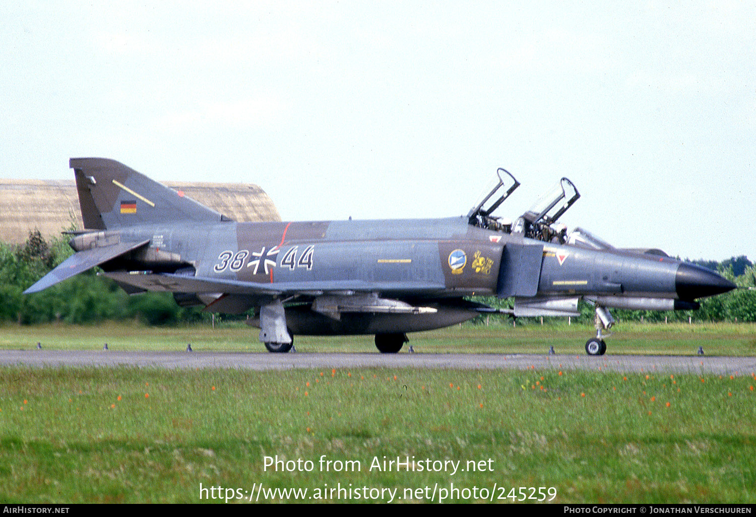 Aircraft Photo of 3844 | McDonnell Douglas F-4F Phantom II | Germany - Air Force | AirHistory.net #245259