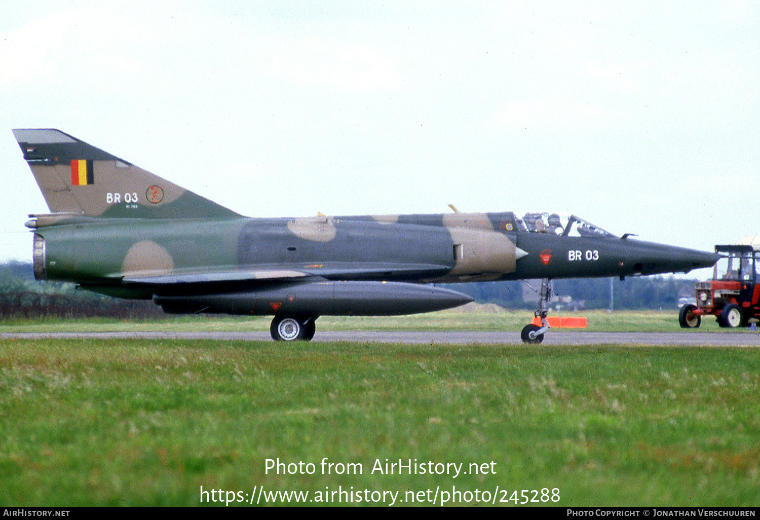 Aircraft Photo of BR03 | Dassault Mirage 5BR | Belgium - Air Force | AirHistory.net #245288