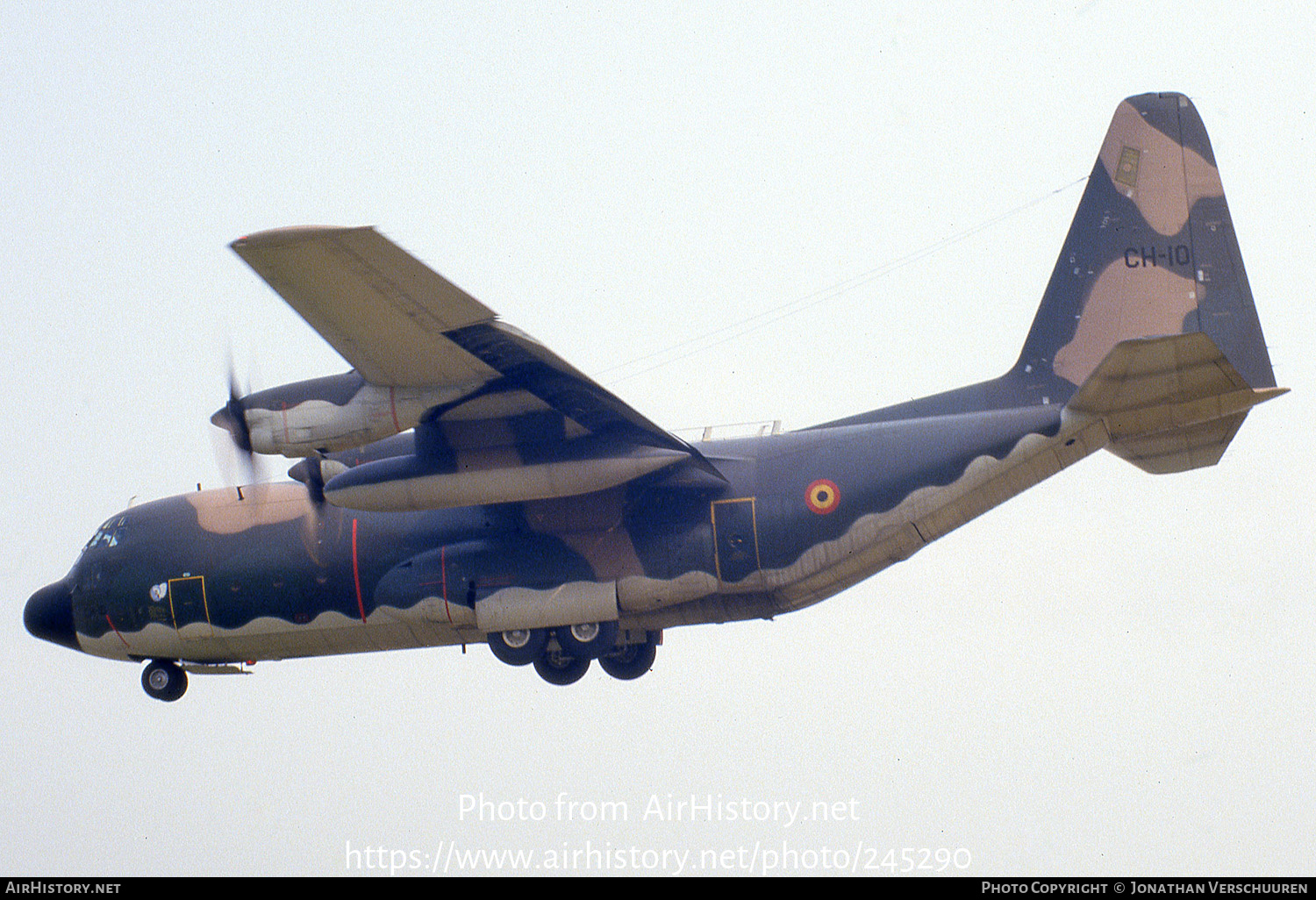 Aircraft Photo of CH10 | Lockheed C-130H Hercules | Belgium - Air Force | AirHistory.net #245290