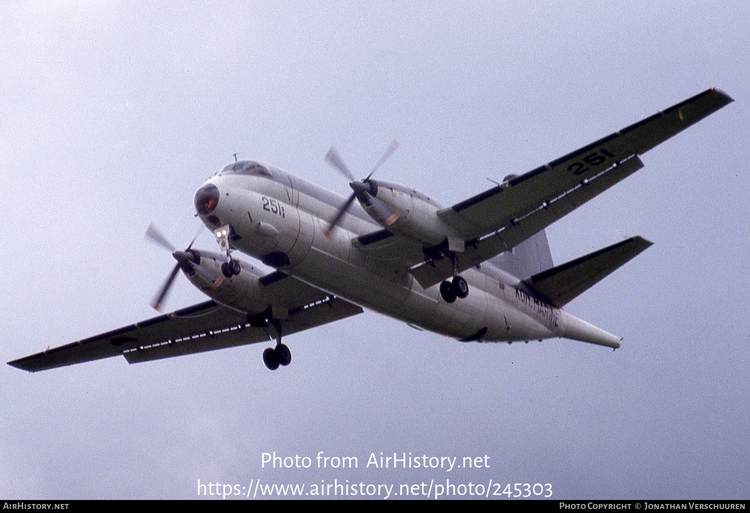 Aircraft Photo of 251 | Bréguet SP-13A Atlantic | Netherlands - Navy | AirHistory.net #245303