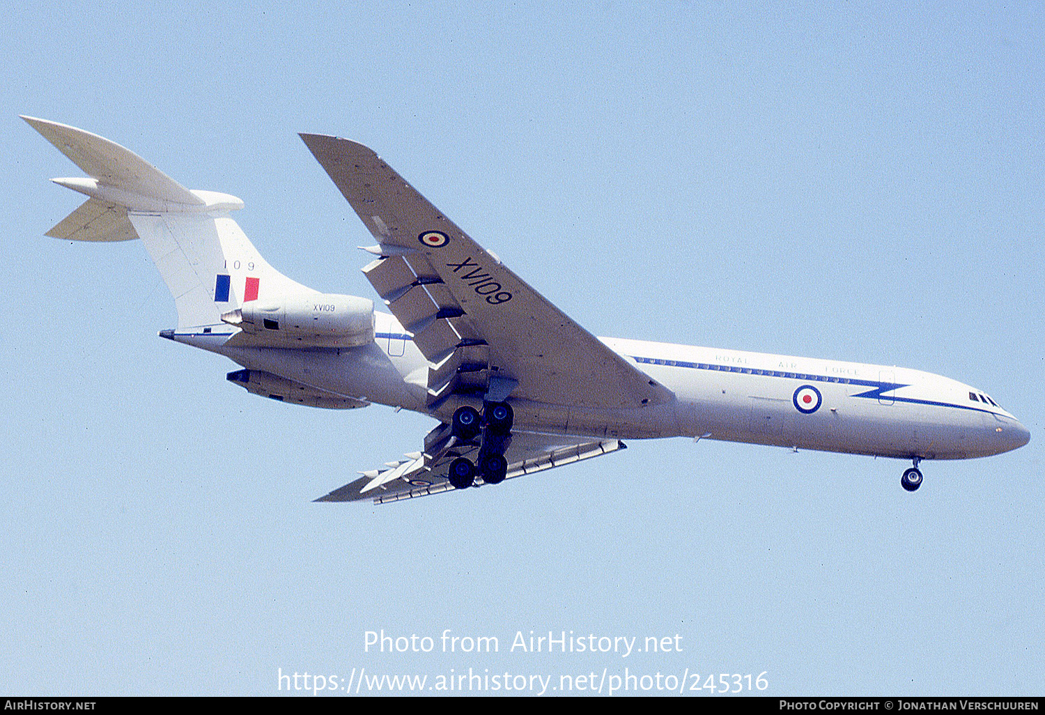 Aircraft Photo of XV109 | Vickers VC10 C.1 | UK - Air Force | AirHistory.net #245316