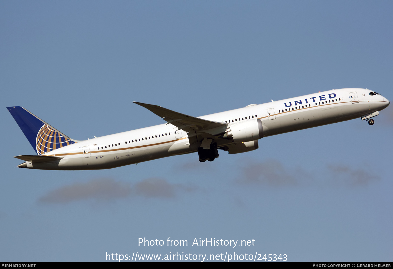 Aircraft Photo of N12006 | Boeing 787-10 Dreamliner | United Airlines | AirHistory.net #245343