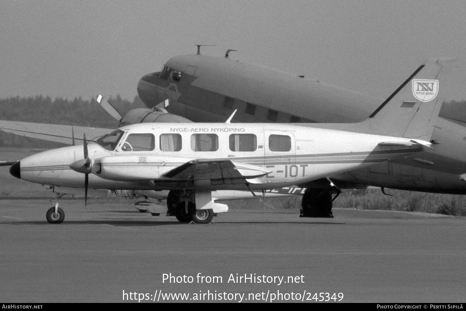 Aircraft Photo of SE-IOT | Piper PA-31-350 Navajo Chieftain | Nyge-Aero | AirHistory.net #245349