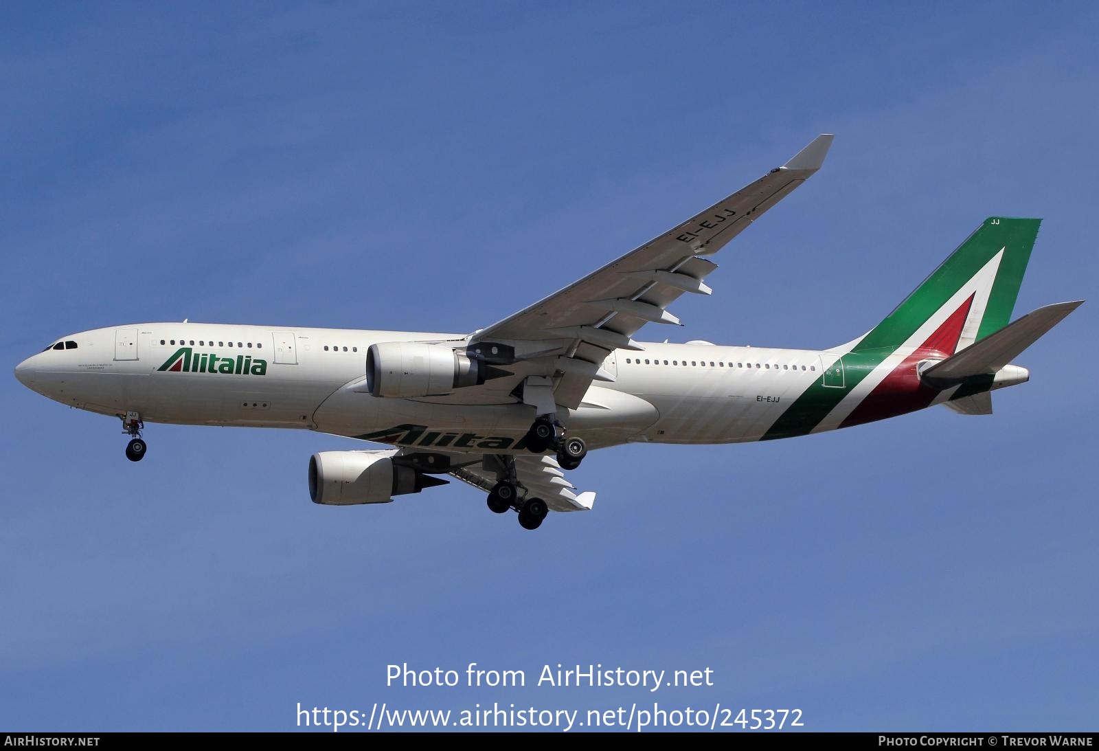 Aircraft Photo of EI-EJJ | Airbus A330-202 | Alitalia | AirHistory.net #245372