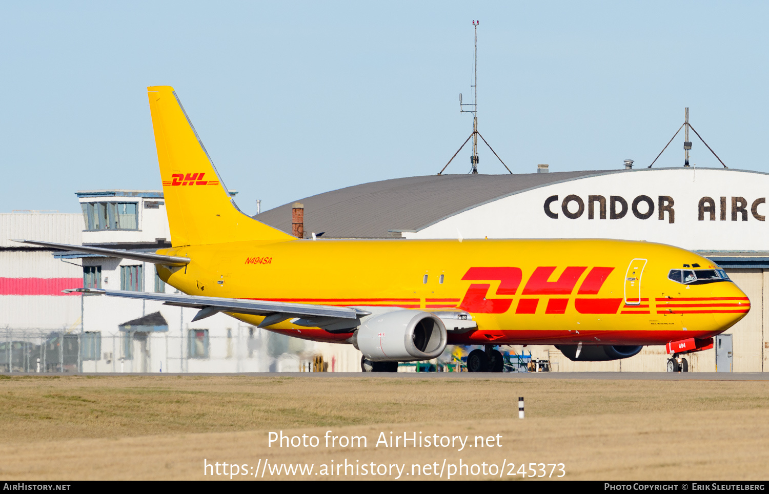 Aircraft Photo of N494SA | Boeing 737-4H6(SF) | DHL International | AirHistory.net #245373