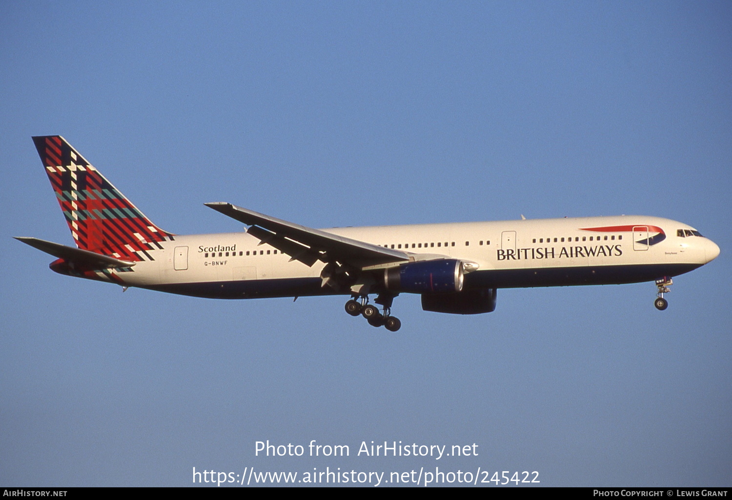 Aircraft Photo of G-BNWF | Boeing 767-336/ER | British Airways | AirHistory.net #245422