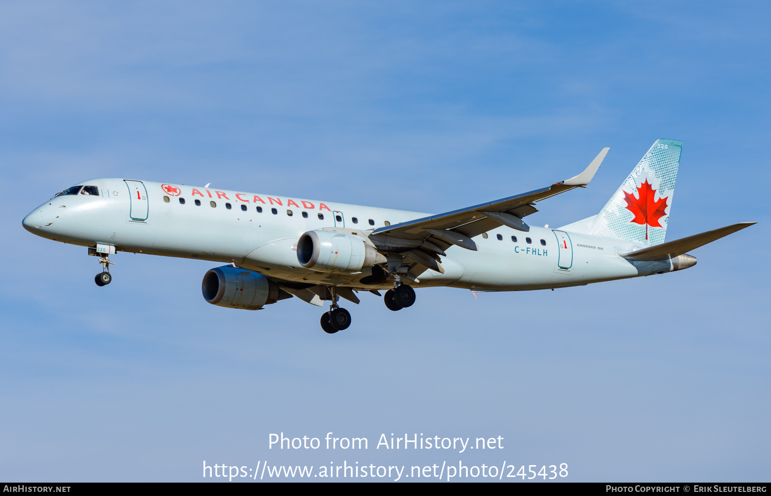 Aircraft Photo of C-FHLH | Embraer 190AR (ERJ-190-100IGW) | Air Canada | AirHistory.net #245438