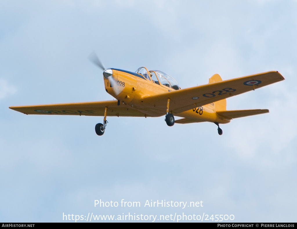 Aircraft Photo of CF-EGO | De Havilland Canada DHC-1B-2-S5 Chipmunk Mk2 | Canada - Air Force | AirHistory.net #245500