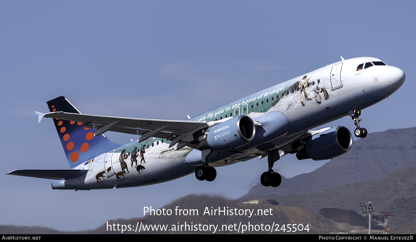 Aircraft Photo of OO-SNE | Airbus A320-214 | Brussels Airlines | AirHistory.net #245504