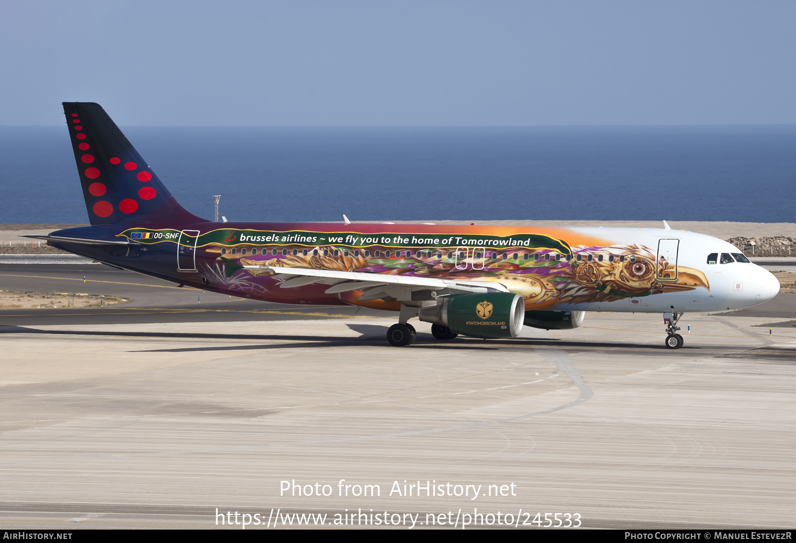 Aircraft Photo of OO-SNF | Airbus A320-214 | Brussels Airlines | AirHistory.net #245533