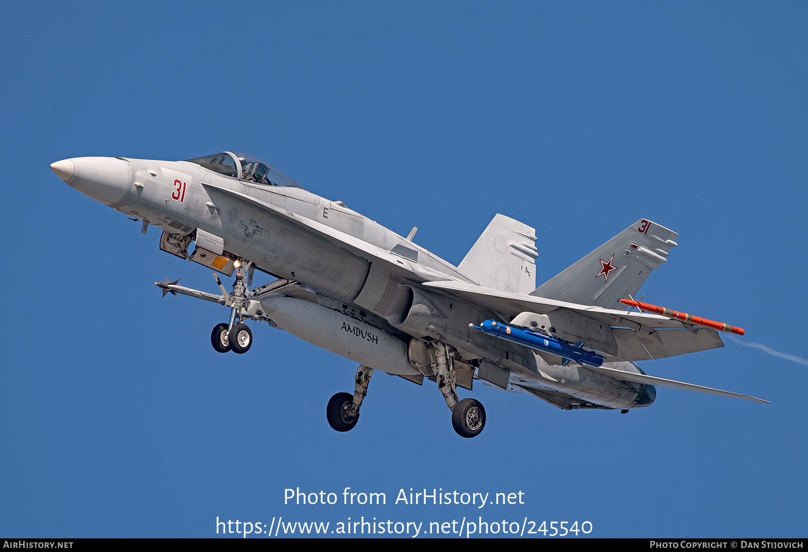 Aircraft Photo of 164680 | McDonnell Douglas F/A-18C Hornet | USA - Navy | AirHistory.net #245540