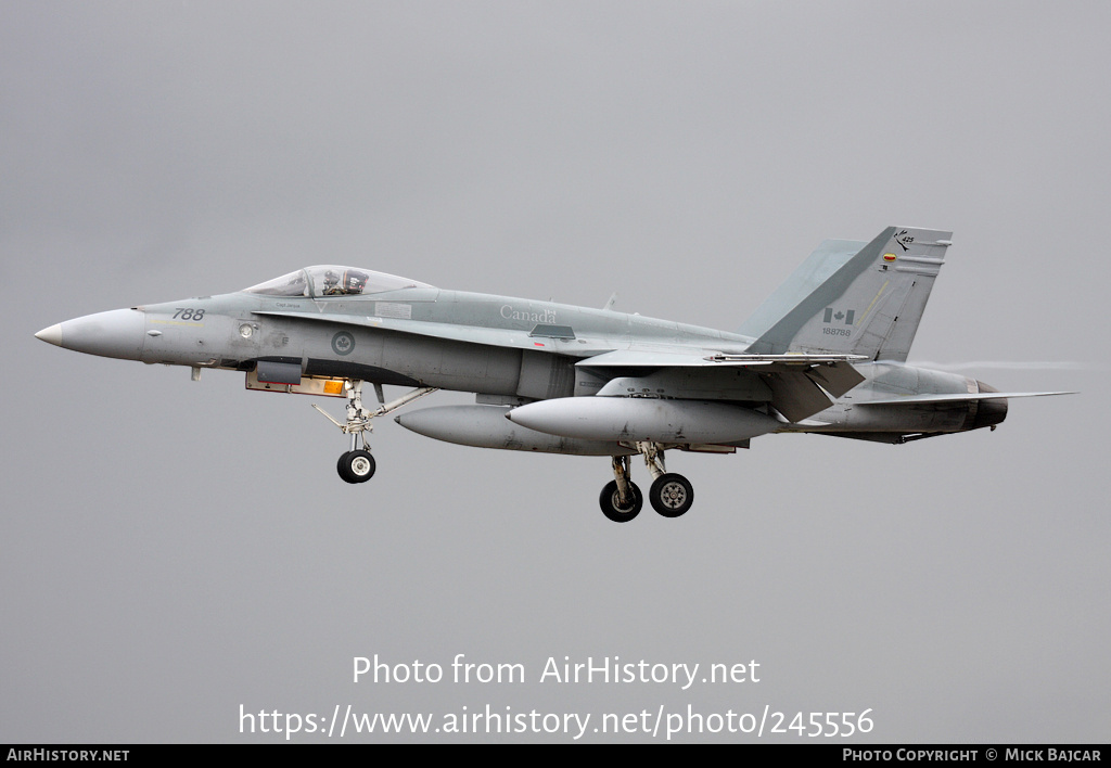 Aircraft Photo of 188788 | McDonnell Douglas CF-188 Hornet | Canada - Air Force | AirHistory.net #245556