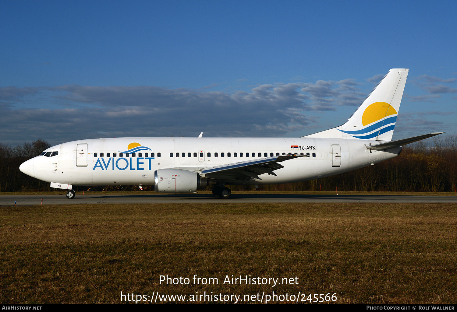 Aircraft Photo of YU-ANK | Boeing 737-3H9 | Aviolet | AirHistory.net #245566