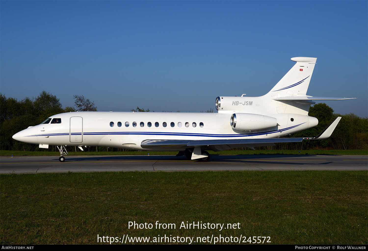 Aircraft Photo of HB-JSM | Dassault Falcon 7X | AirHistory.net #245572