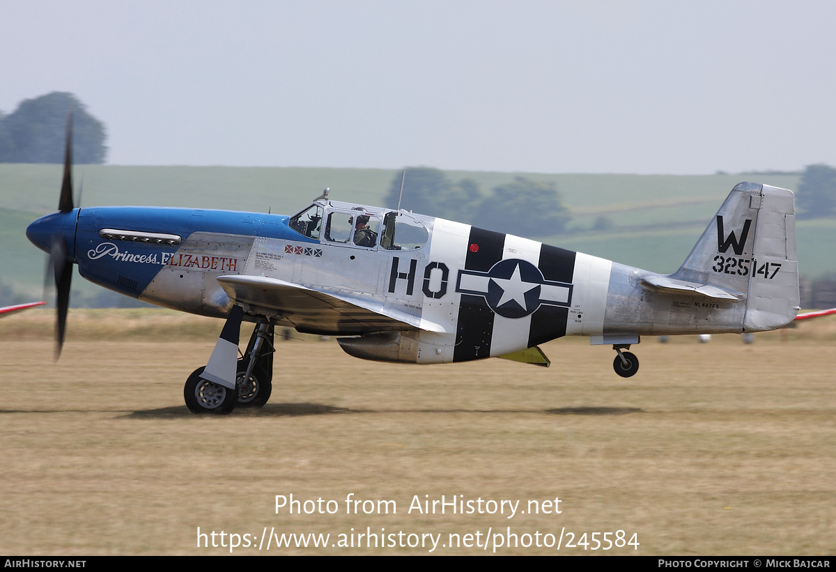 Aircraft Photo of N487FS / NL487FS / 325147 | North American P-51C Mustang | USA - Air Force | AirHistory.net #245584