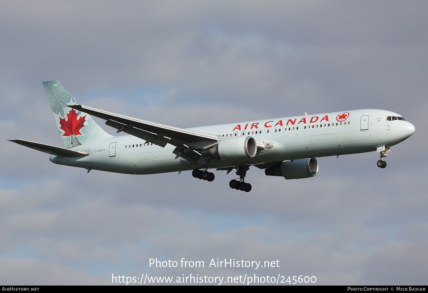 Aircraft Photo of C-GSCA | Boeing 767-375/ER | Air Canada | AirHistory.net #245600
