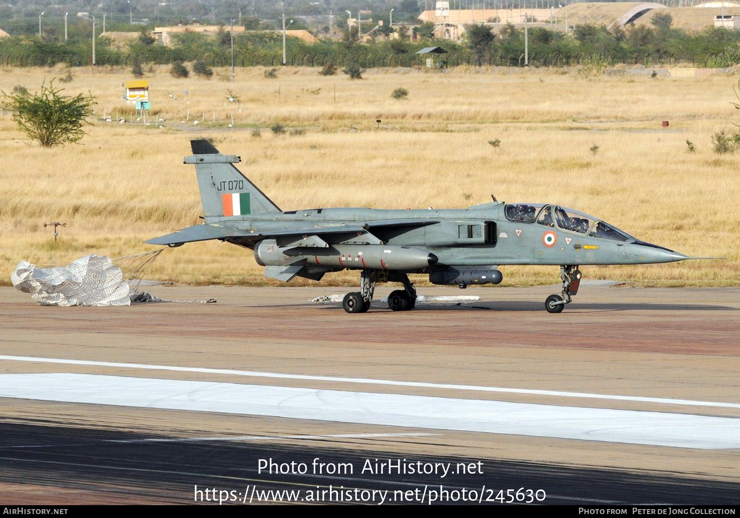 Aircraft Photo of JT070 | Sepecat Jaguar IT | India - Air Force | AirHistory.net #245630