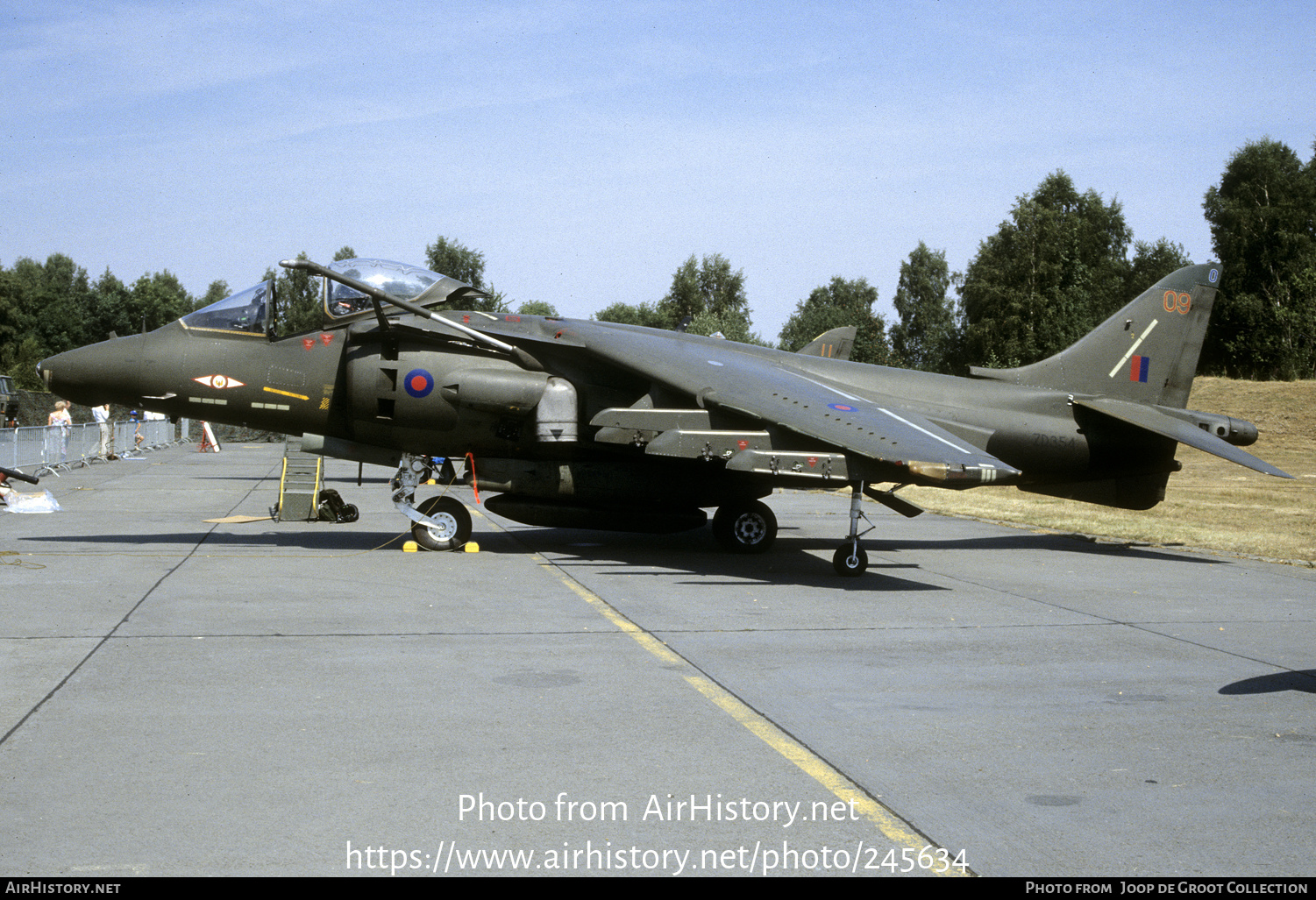 Aircraft Photo of ZD354 | British Aerospace Harrier GR5 | UK - Air Force | AirHistory.net #245634