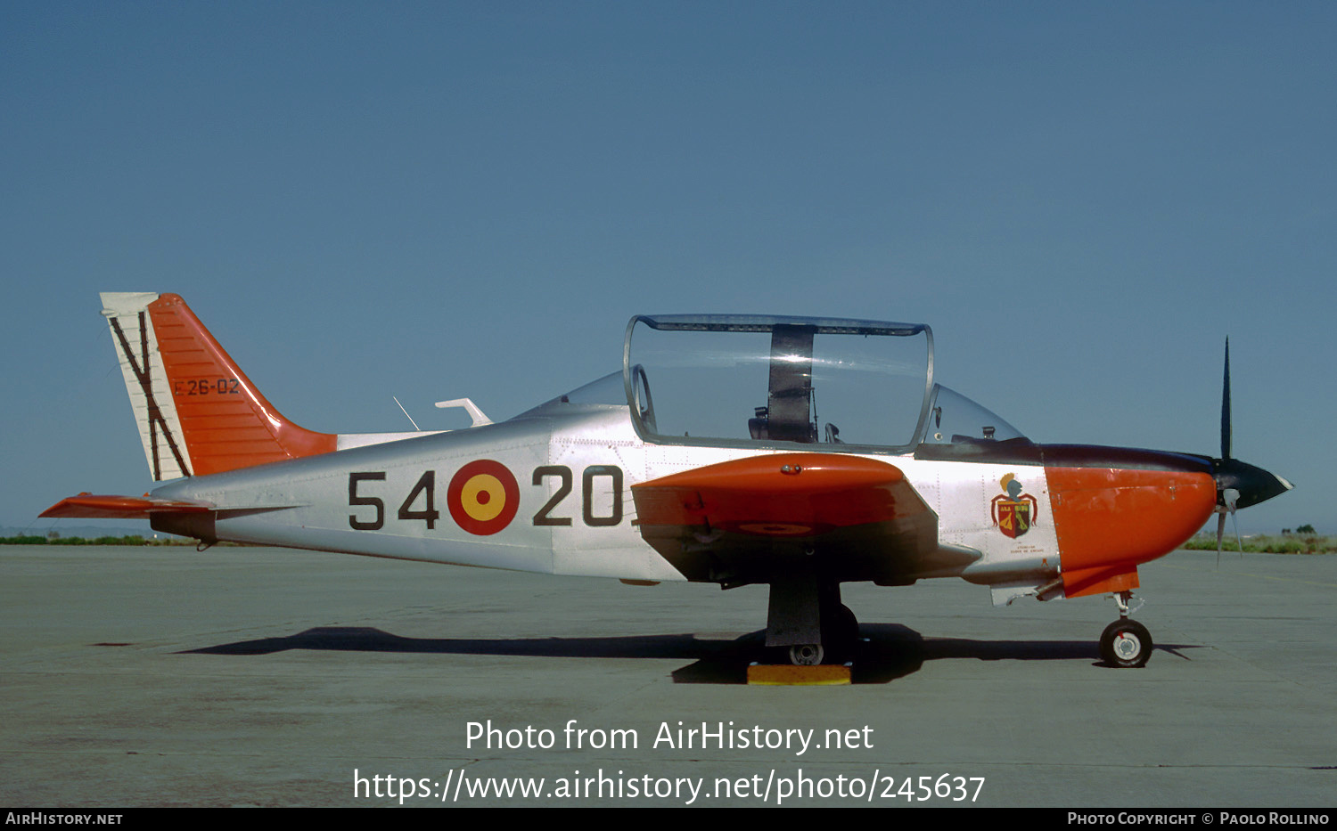 Aircraft Photo of E.26-02 | CASA T-35C Tamiz (ECH-51) | Spain - Air Force | AirHistory.net #245637