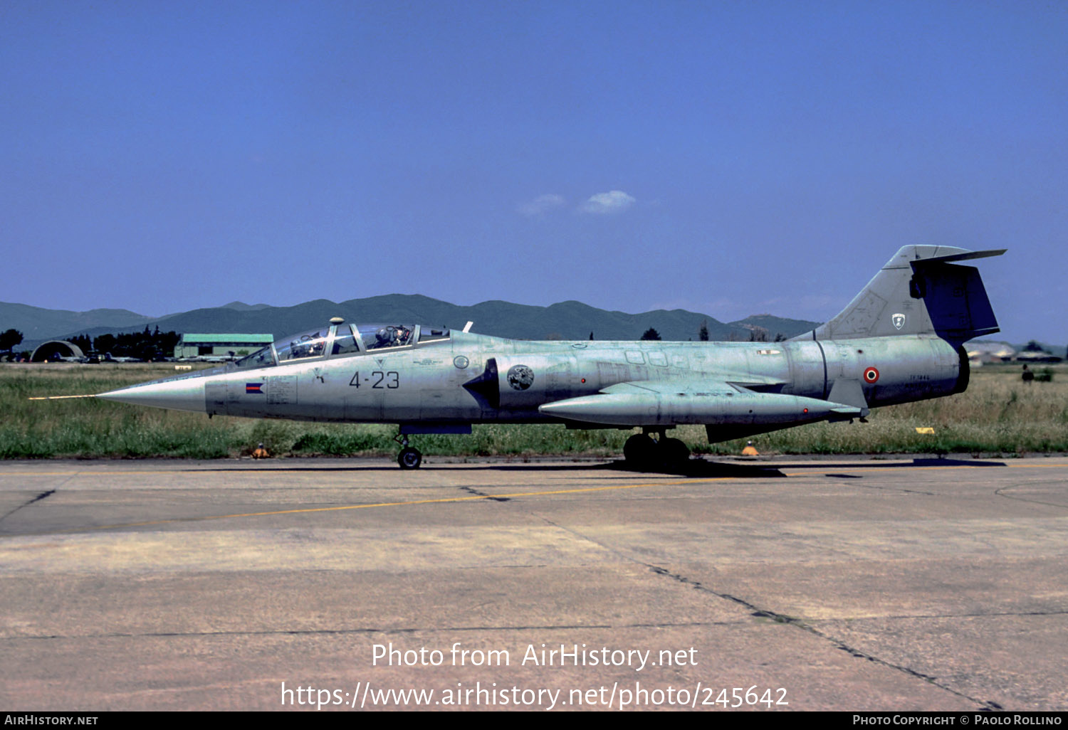 Aircraft Photo of MM54226 | Lockheed TF-104G Starfighter | Italy - Air Force | AirHistory.net #245642