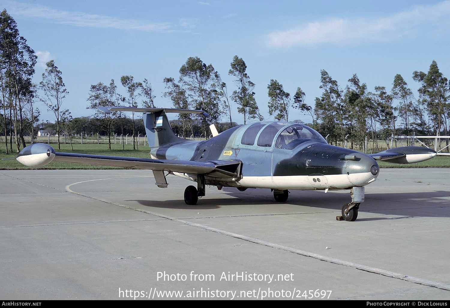 Aircraft Photo of E-224 | Morane-Saulnier MS-760 Paris | Argentina - Air Force | AirHistory.net #245697