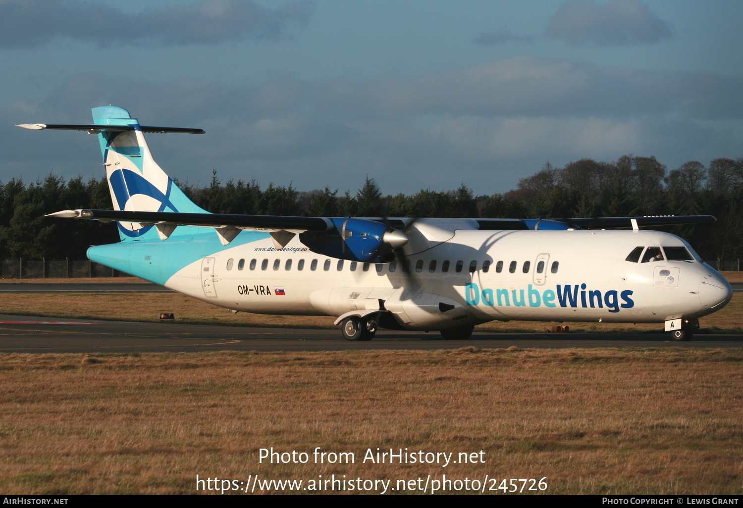 Aircraft Photo of OM-VRA | ATR ATR-72-202 | Danube Wings | AirHistory.net #245726