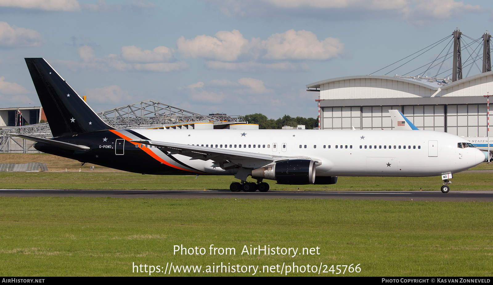 Aircraft Photo of G-POWD | Boeing 767-36N/ER | Titan Airways | AirHistory.net #245766