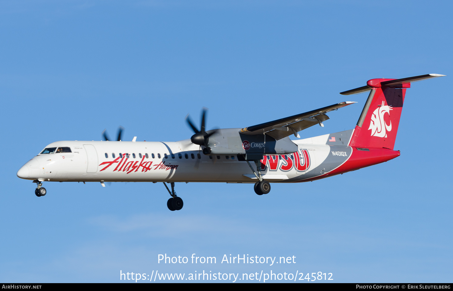 Aircraft Photo of N401QX | Bombardier DHC-8-402 Dash 8 | Alaska Airlines | AirHistory.net #245812