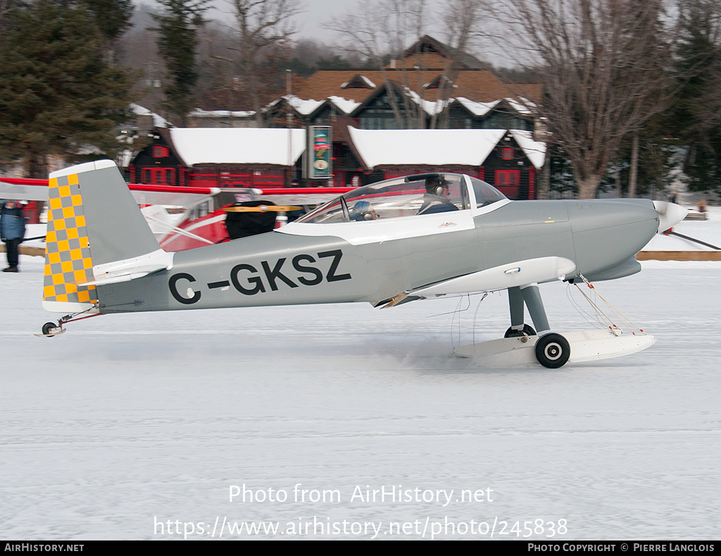 Aircraft Photo of C-GKSZ | Van's RV-8 | AirHistory.net #245838