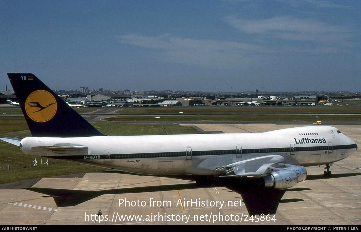 Aircraft Photo of D-ABYX | Boeing 747-230BM | Lufthansa | AirHistory.net #245864