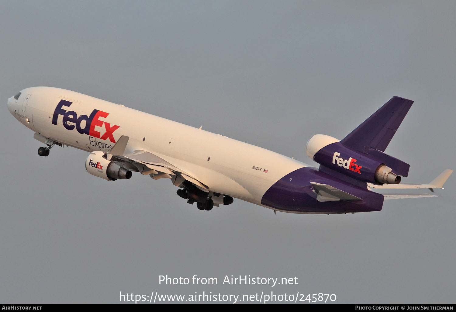 Aircraft Photo of N621FE | McDonnell Douglas MD-11F | FedEx Express - Federal Express | AirHistory.net #245870