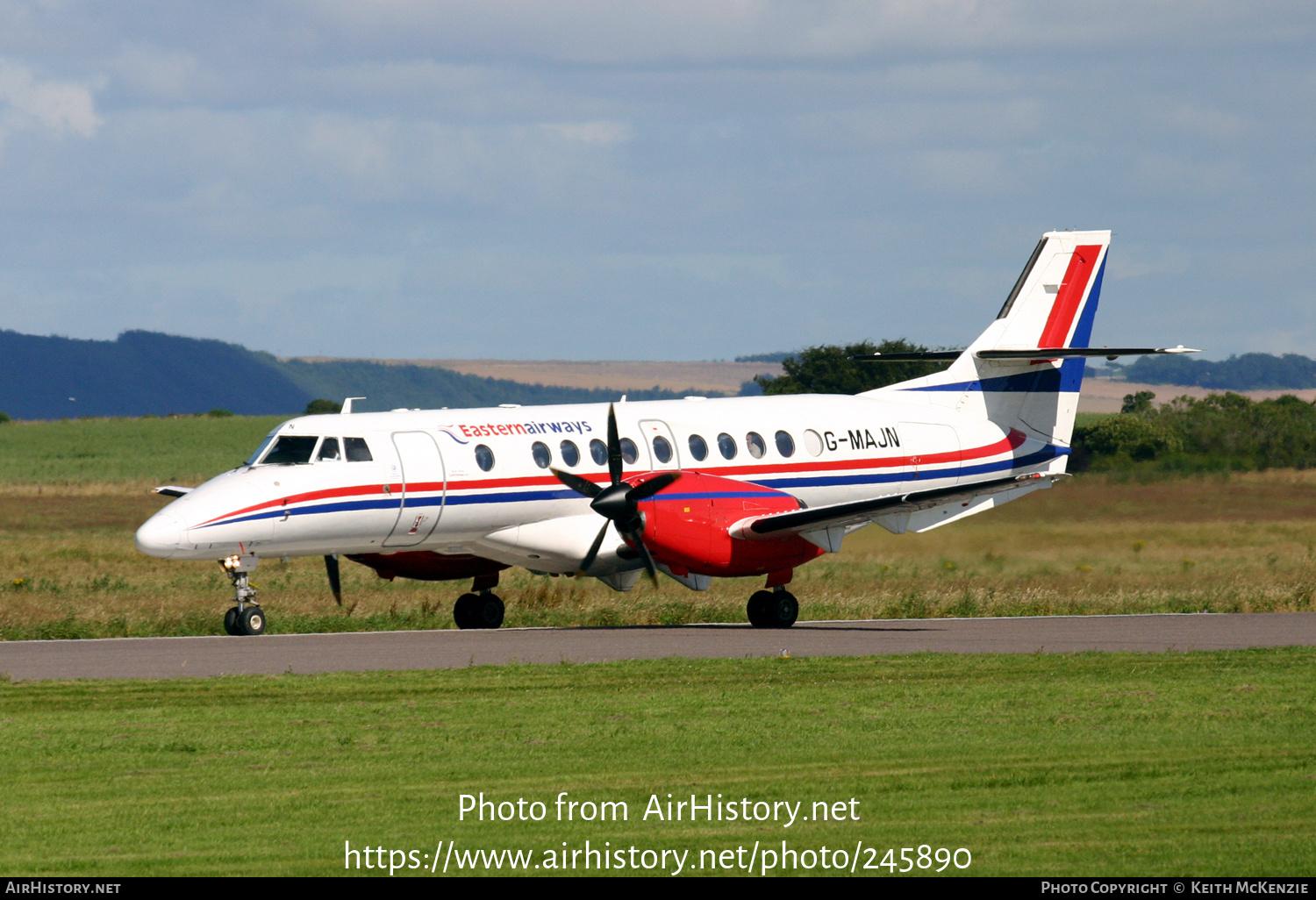 Aircraft Photo of G-MAJN | British Aerospace Jetstream 41 | Eastern Airways | AirHistory.net #245890