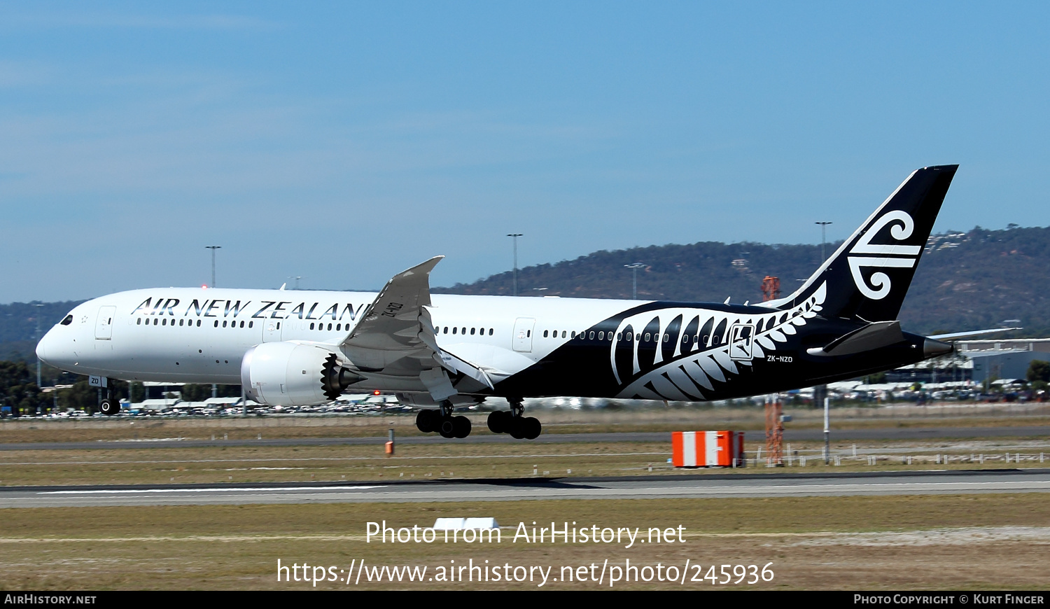 Aircraft Photo of ZK-NZD | Boeing 787-9 Dreamliner | Air New Zealand | AirHistory.net #245936