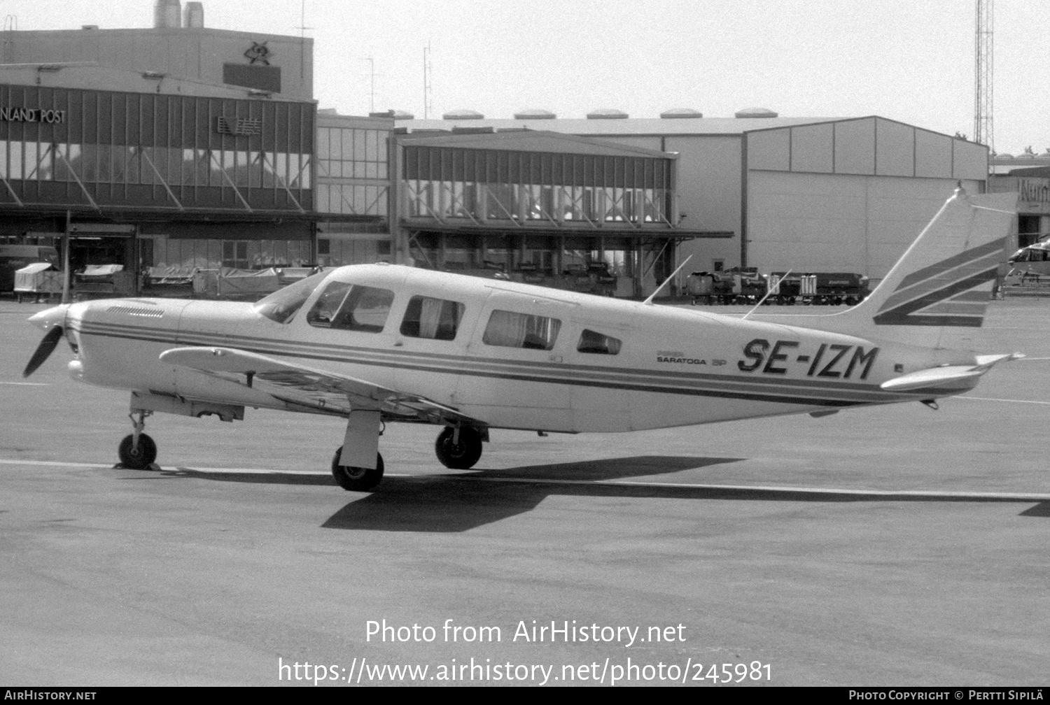 Aircraft Photo of SE-IZM | Piper PA-32R-301T Turbo Saratoga SP | AirHistory.net #245981