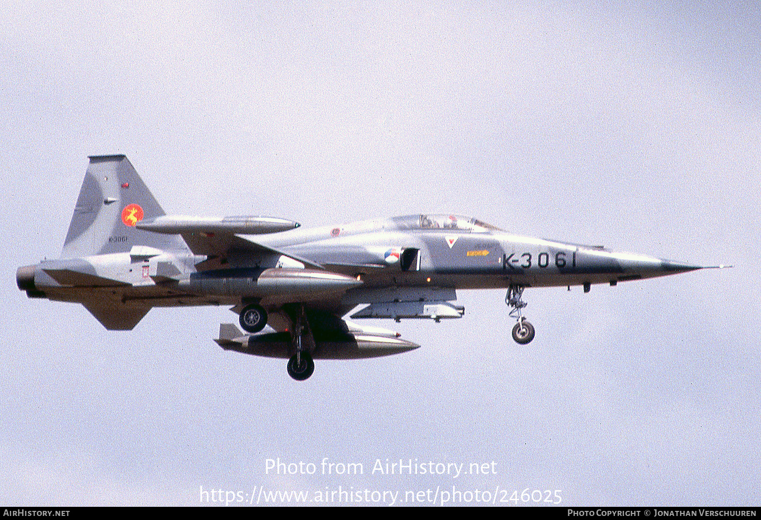 Aircraft Photo of K-3061 | Canadair NF-5A | Netherlands - Air Force | AirHistory.net #246025