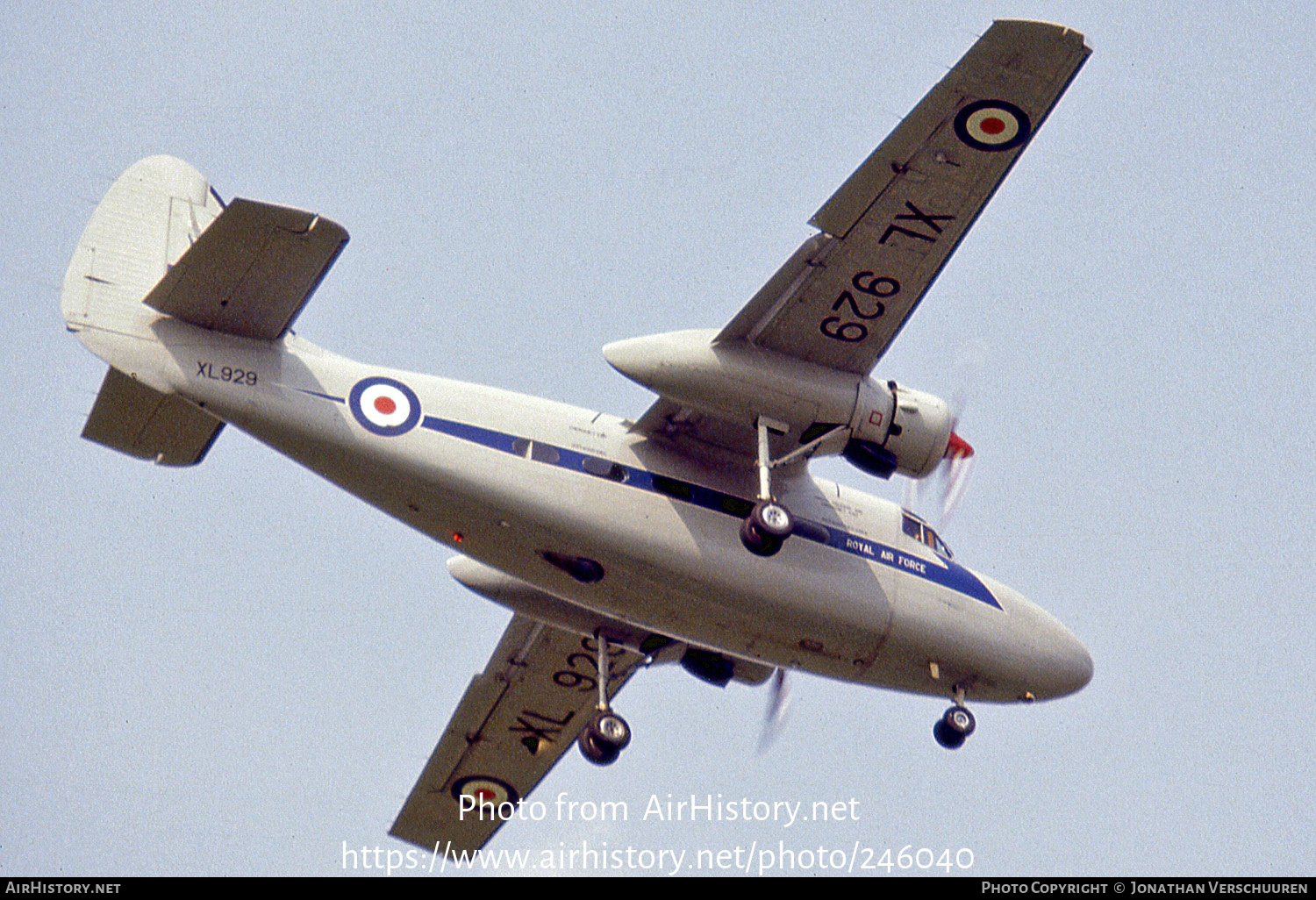 Aircraft Photo of XL929 | Hunting Percival P.66 Pembroke C.1 | UK - Air Force | AirHistory.net #246040