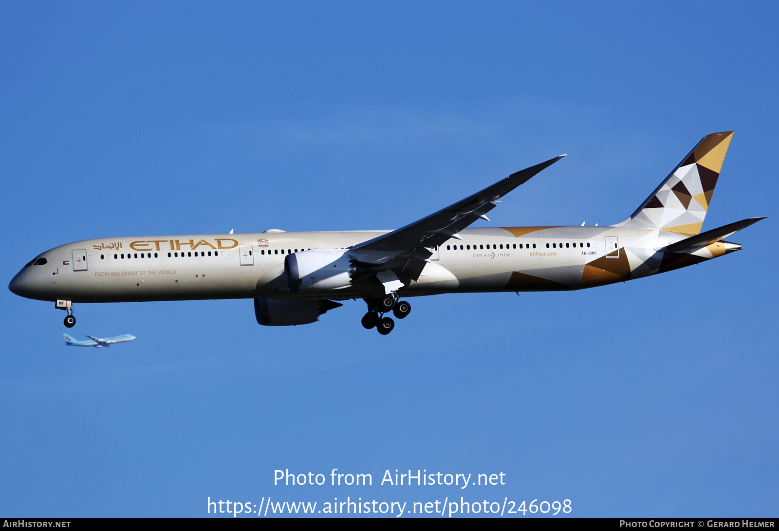 Aircraft Photo of A6-BMF | Boeing 787-10 Dreamliner | Etihad Airways | AirHistory.net #246098