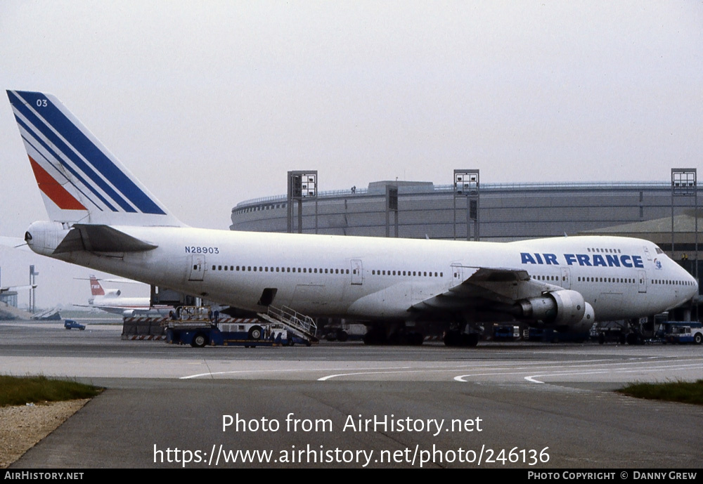 Aircraft Photo of N28903 | Boeing 747-128 | Air France | AirHistory.net #246136