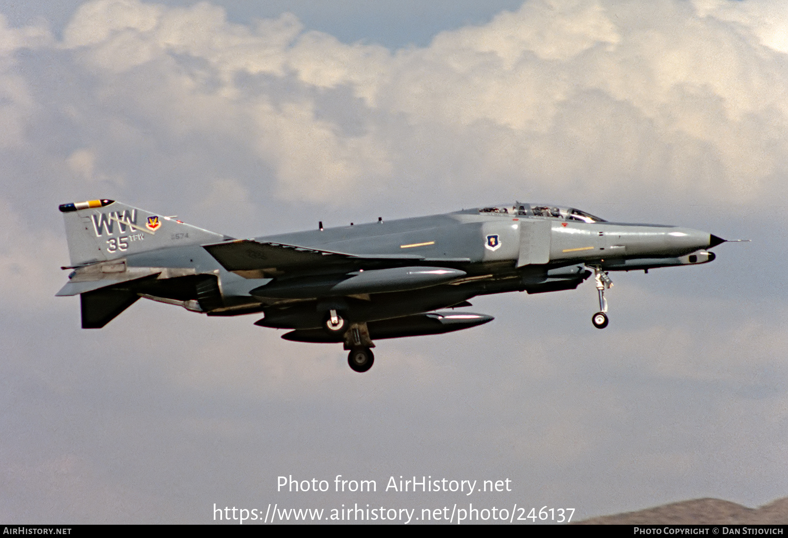 Aircraft Photo of 69-7574 / AF69574 | McDonnell Douglas F-4G Phantom II | USA - Air Force | AirHistory.net #246137