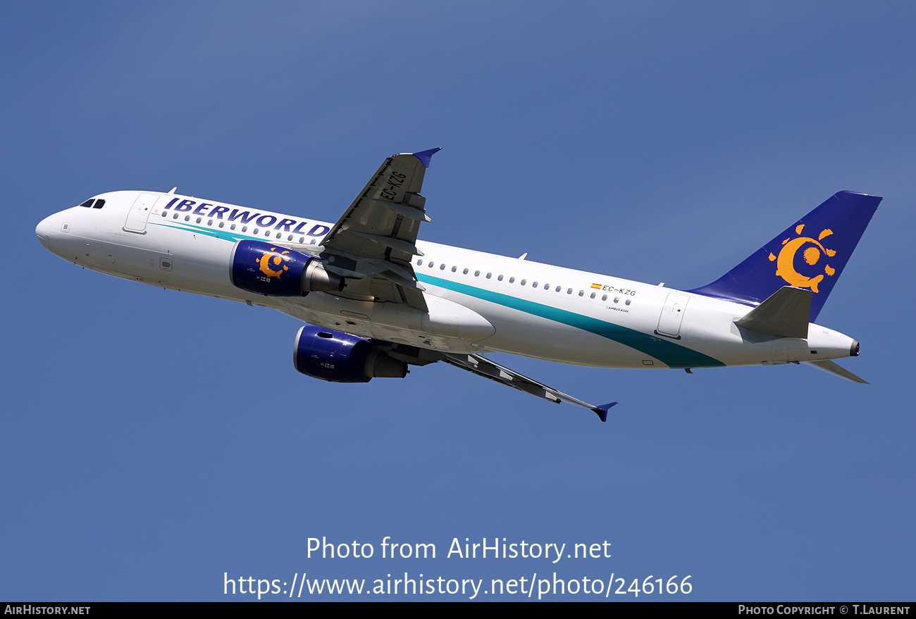 Aircraft Photo of EC-KZG | Airbus A320-214 | Iberworld Airlines | AirHistory.net #246166