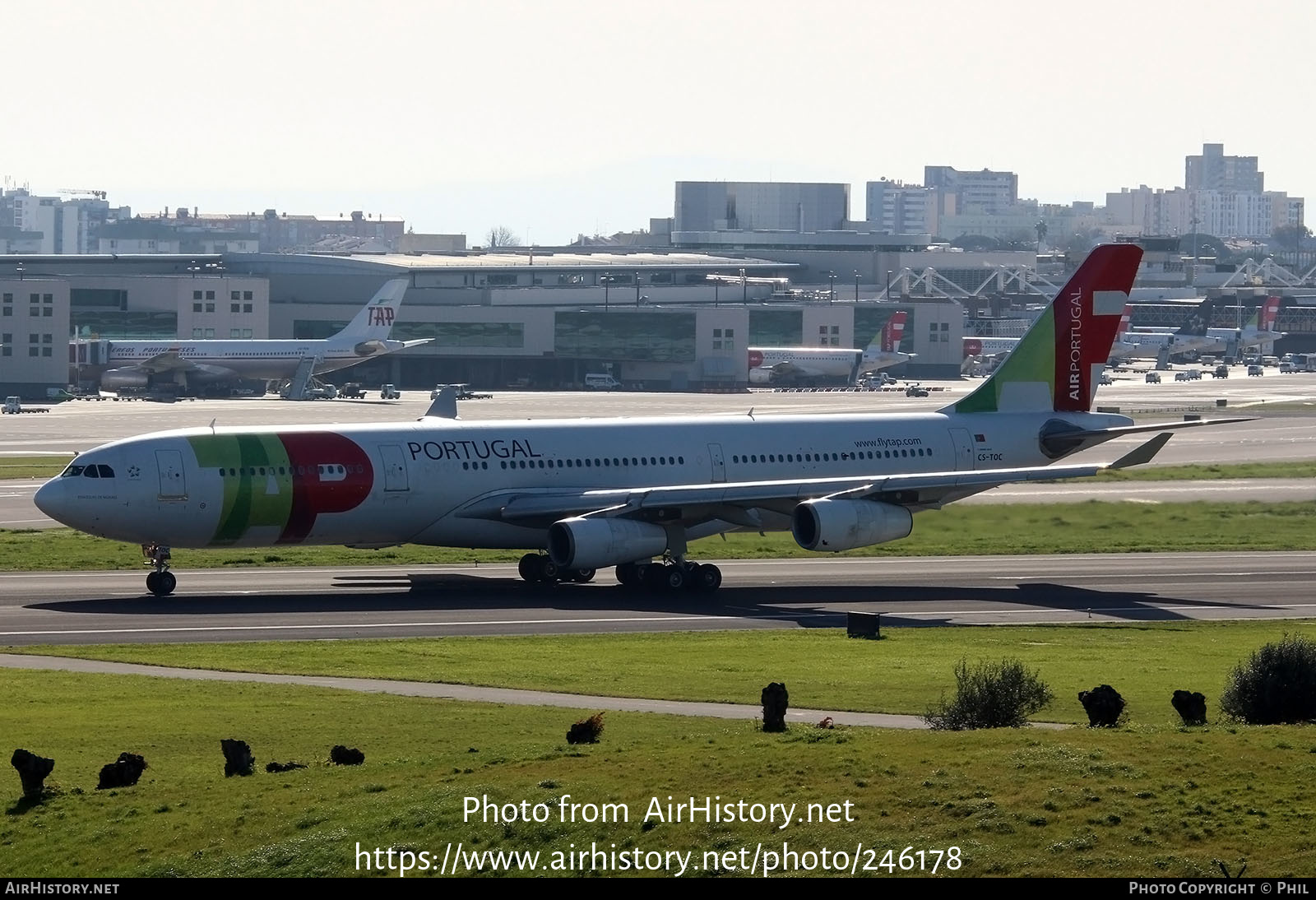 Aircraft Photo of CS-TOC | Airbus A340-312 | TAP Air Portugal | AirHistory.net #246178