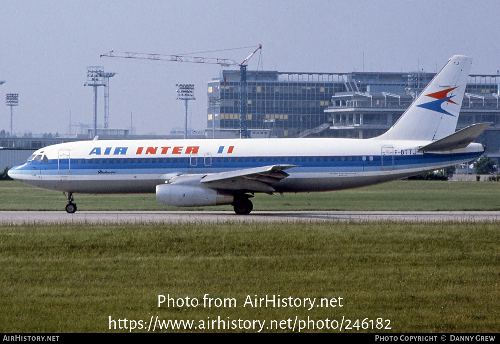 Aircraft Photo of F-BTTJ | Dassault Mercure 100 | Air Inter | AirHistory.net #246182