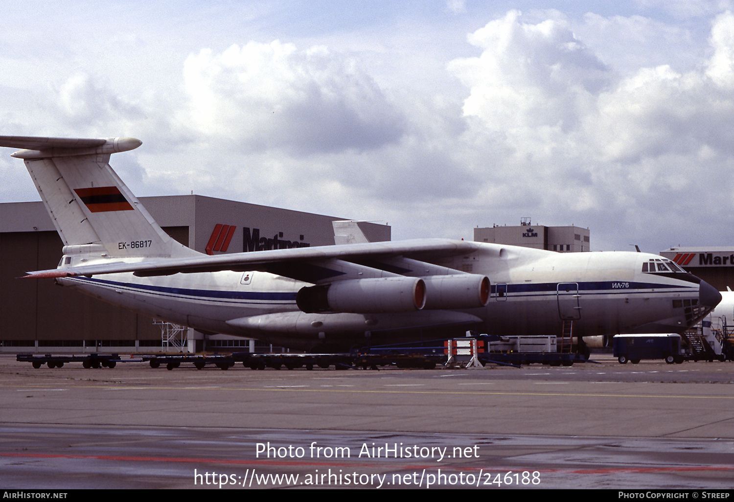 Aircraft Photo of EK-86817 | Ilyushin Il-76M | Yerevan Avia | AirHistory.net #246188