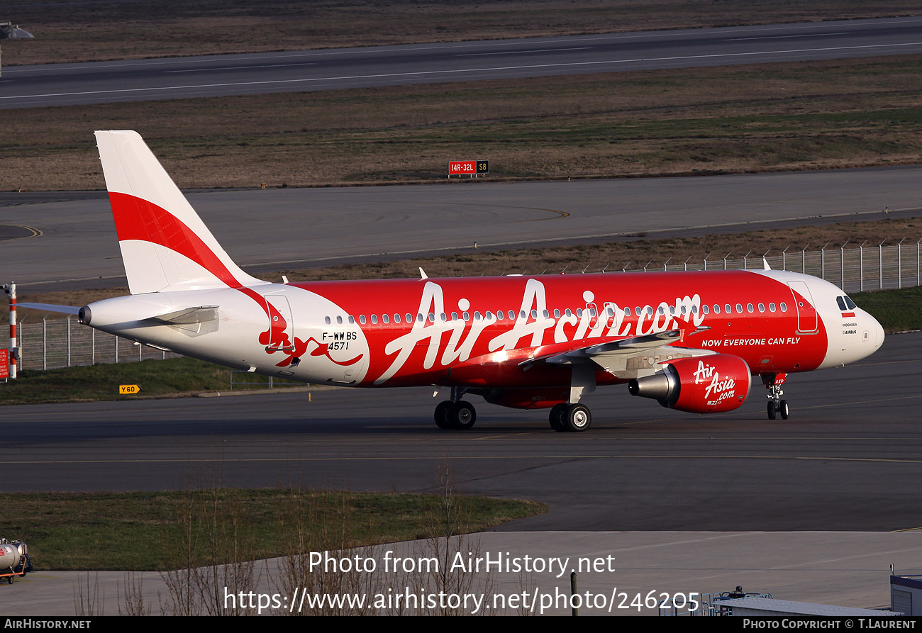 Aircraft Photo of F-WWBS | Airbus A320-216 | AirAsia | AirHistory.net #246205