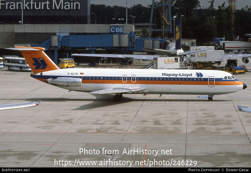 Aircraft Photo of D-ALFA | BAC 111-528FL One-Eleven | Hapag-Lloyd | AirHistory.net #246229