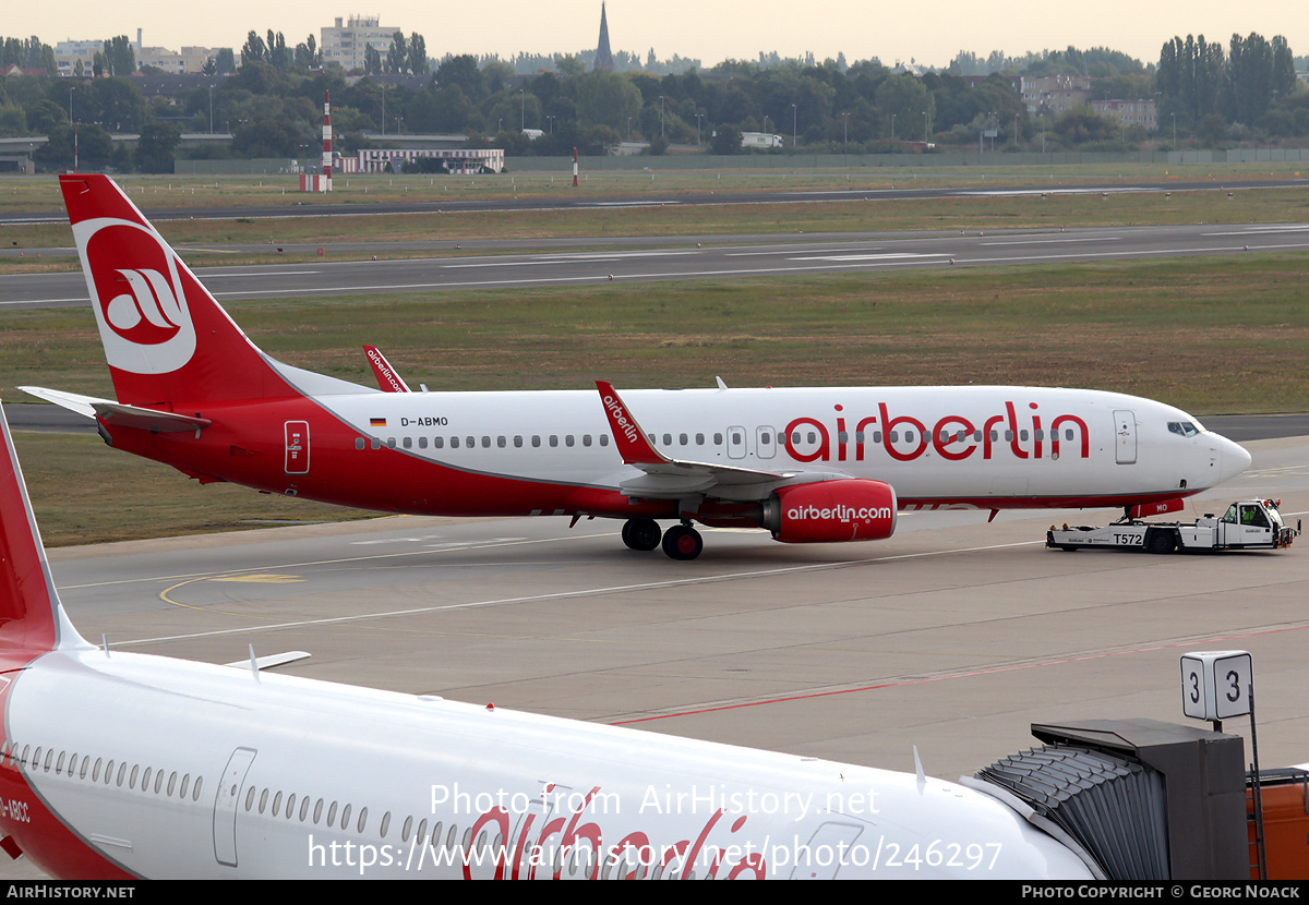 Aircraft Photo of D-ABMO | Boeing 737-86J | Air Berlin | AirHistory.net #246297