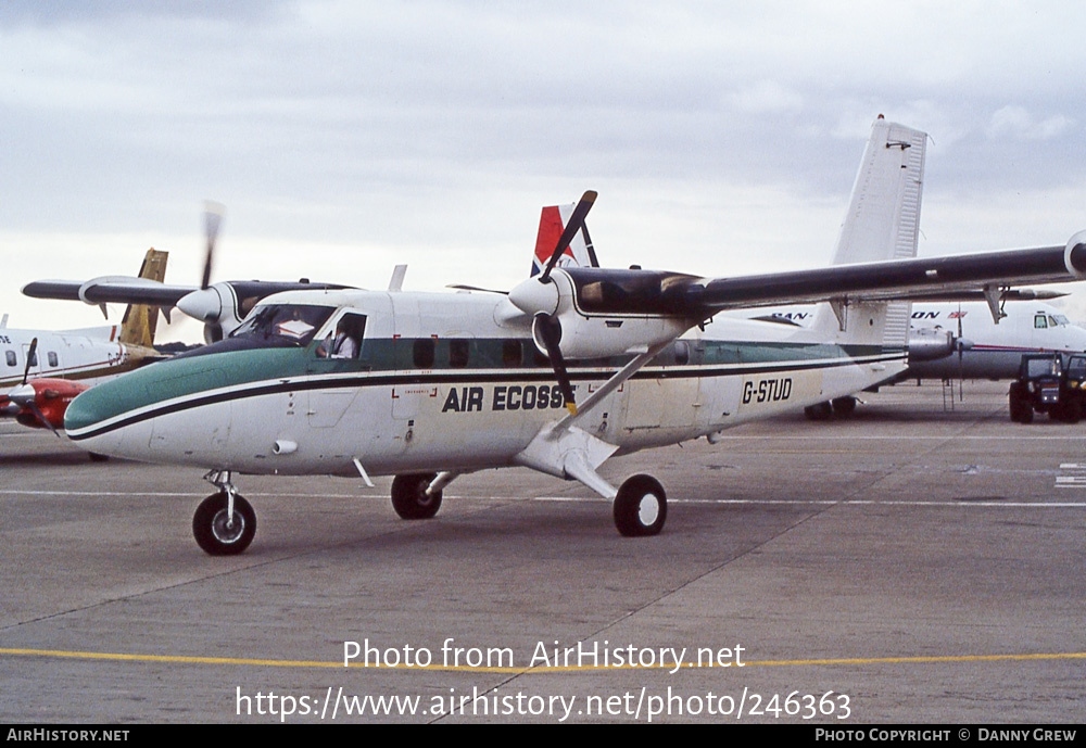 Aircraft Photo of G-STUD | De Havilland Canada DHC-6-310 Twin Otter | Air Écosse | AirHistory.net #246363