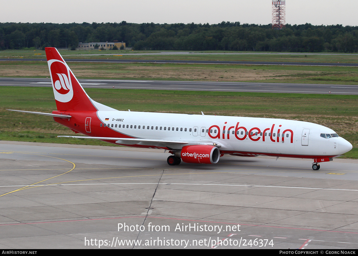 Aircraft Photo of D-ABBZ | Boeing 737-85F | Air Berlin | AirHistory.net #246374